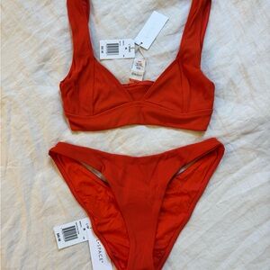 l*space orange bikini set
